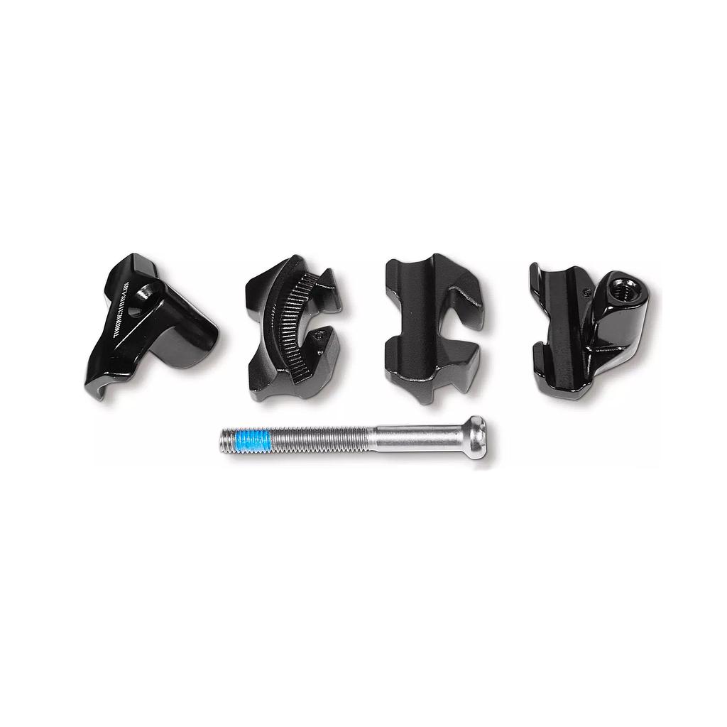 CARRIL DE SILLIN SPZ ALIEN HEAD CARBON SADDLE RAIL ADAPTER BLK