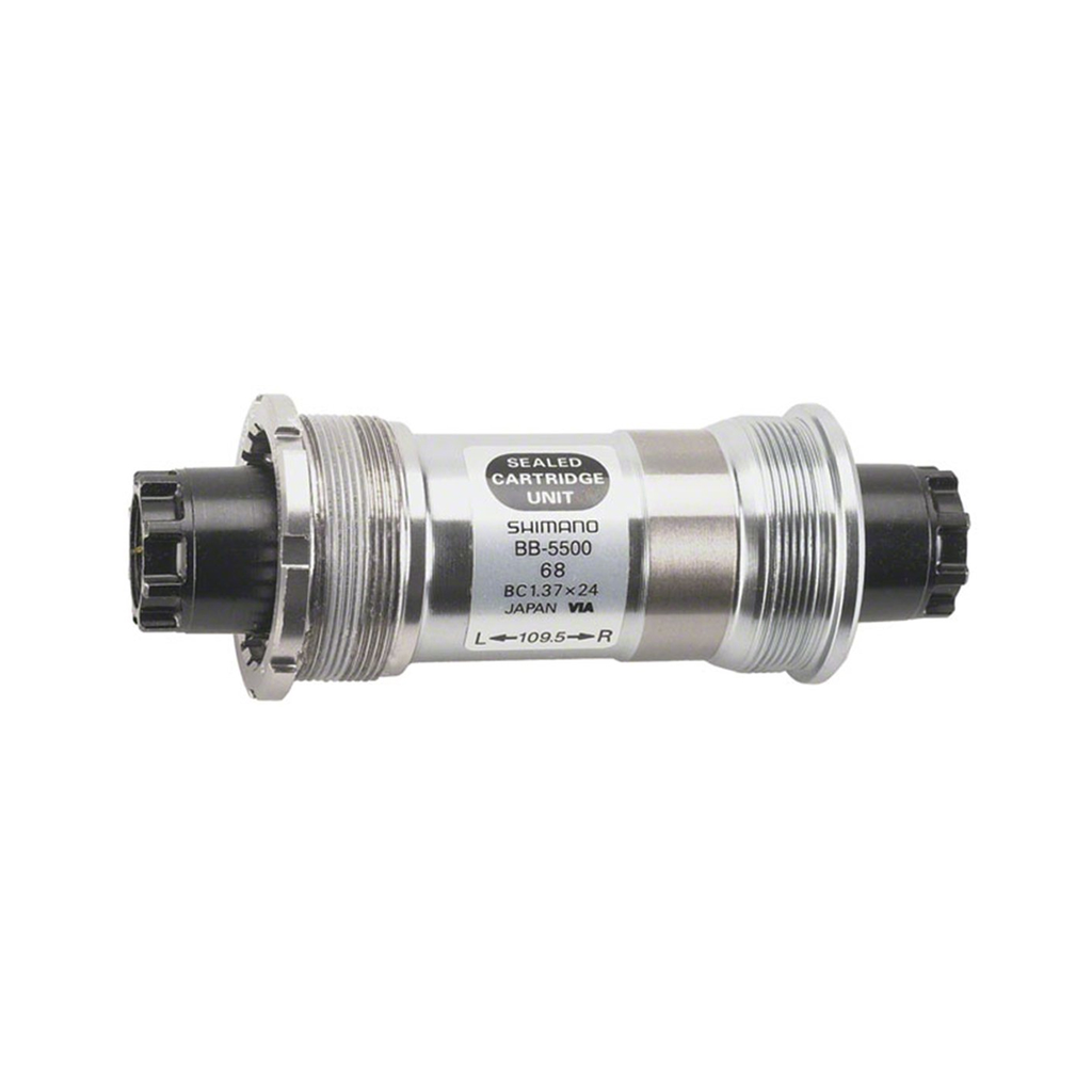EJE SHIMANO ESTRIADO MEDIDA ITALIANA 109.5MM BB-5500 BLK