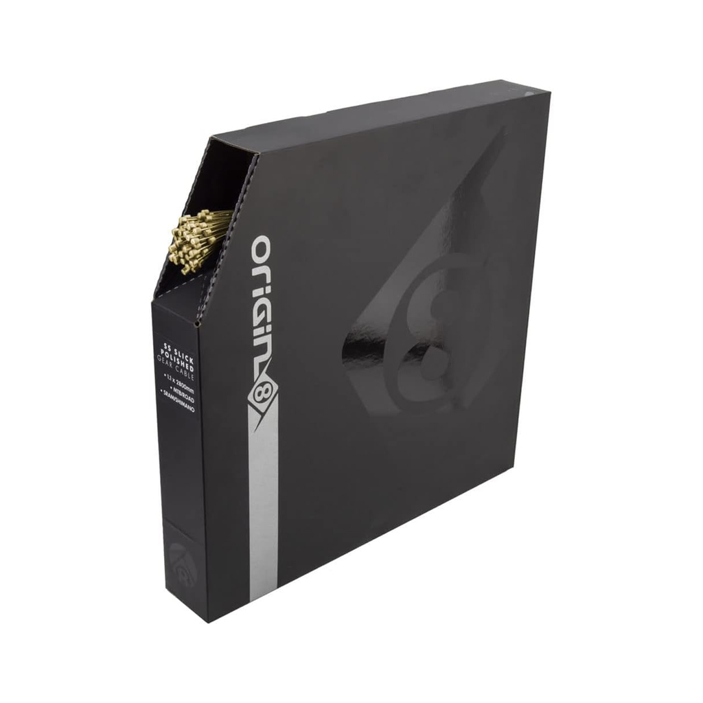 GUAYA ORIGIN8 RESINA WIRE SS SUPERSLICK ELECTROLYSIS 1.1X2800 RD/MT GD BOXOF50 RED