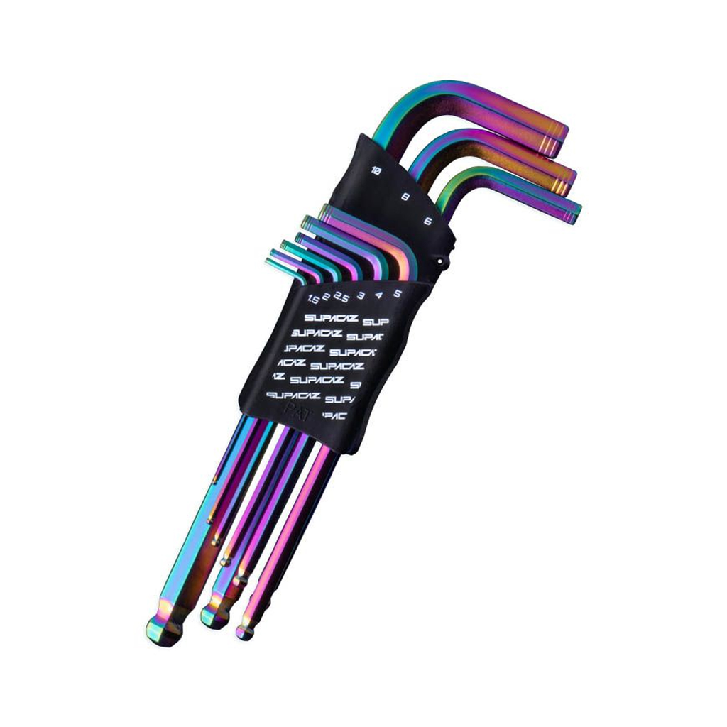 KIT LLAVE ALLEN SPZ ALLEN KEYZ OIL SLICK  BLK 