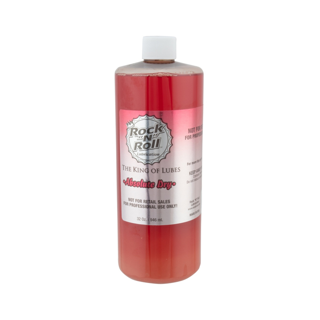 LUBRICANTE ROCK N ROLL ABSOLUTE DRY 32OZ RED