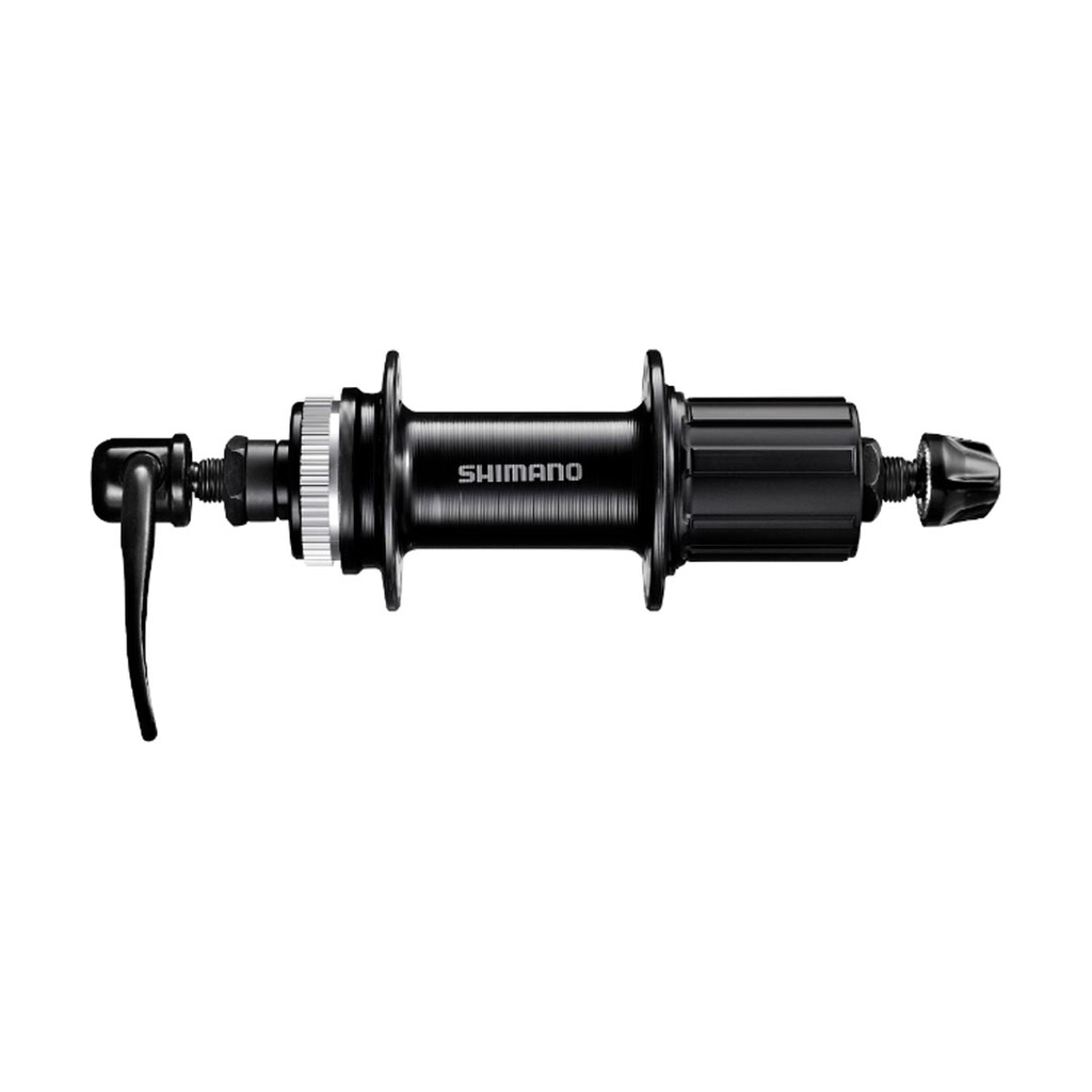 MANZANA SHIMANO TOURNEY TX TRASERA DISC 8/9/10V FH-TX505 BLK/SILVER