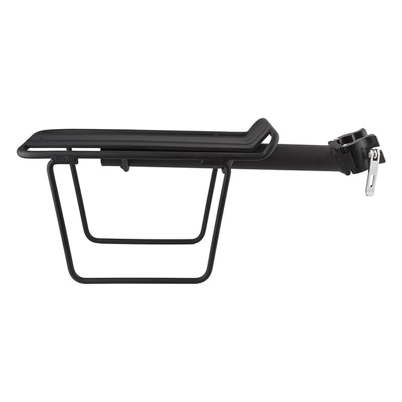 RACK SUNLITE ALY BEAM QR W/PANNIER BLK