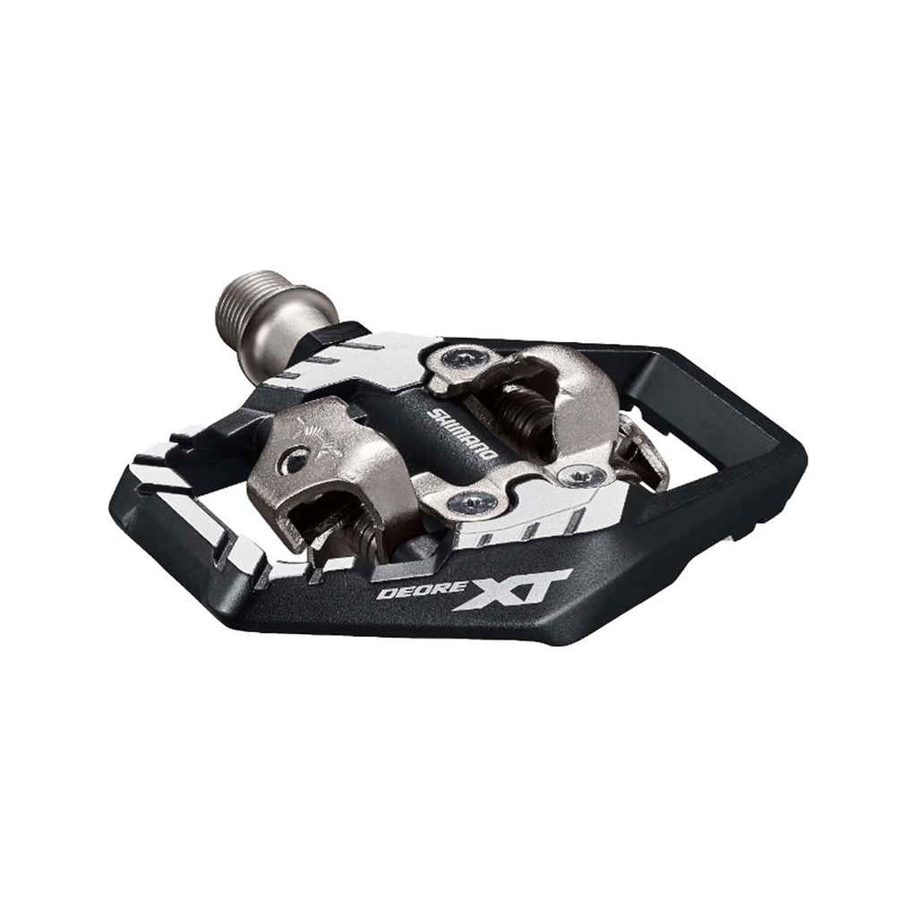 PEDAL SHIMANO DEORE XT SPD MTB CON TRABA SM-SH51 INCLUIDAS EMPAQUE INDIVIDUAL. PD-M8120 BLACK