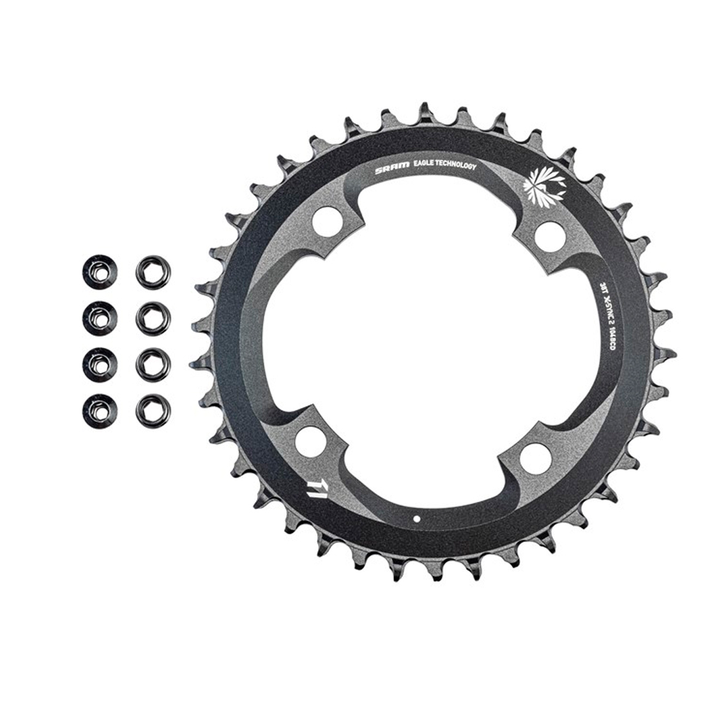 PLATO SPZ EAGLE CHAINRING SRAM 38T 104BCD AL EMTB W/BOLTS0.6218.011.008 