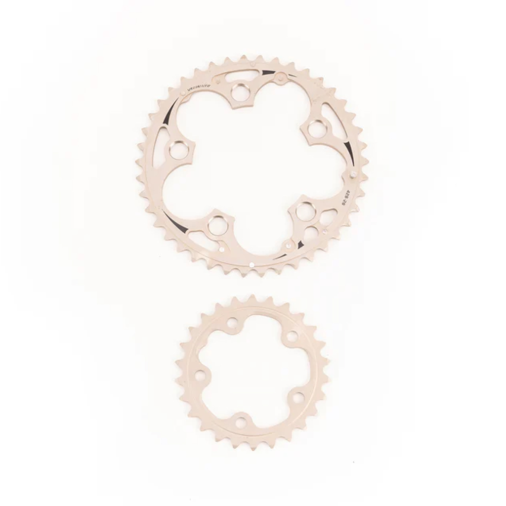 ARAÑA SPZ SW MTN C-RING SET DBL 42/26T SW BLK/WTH