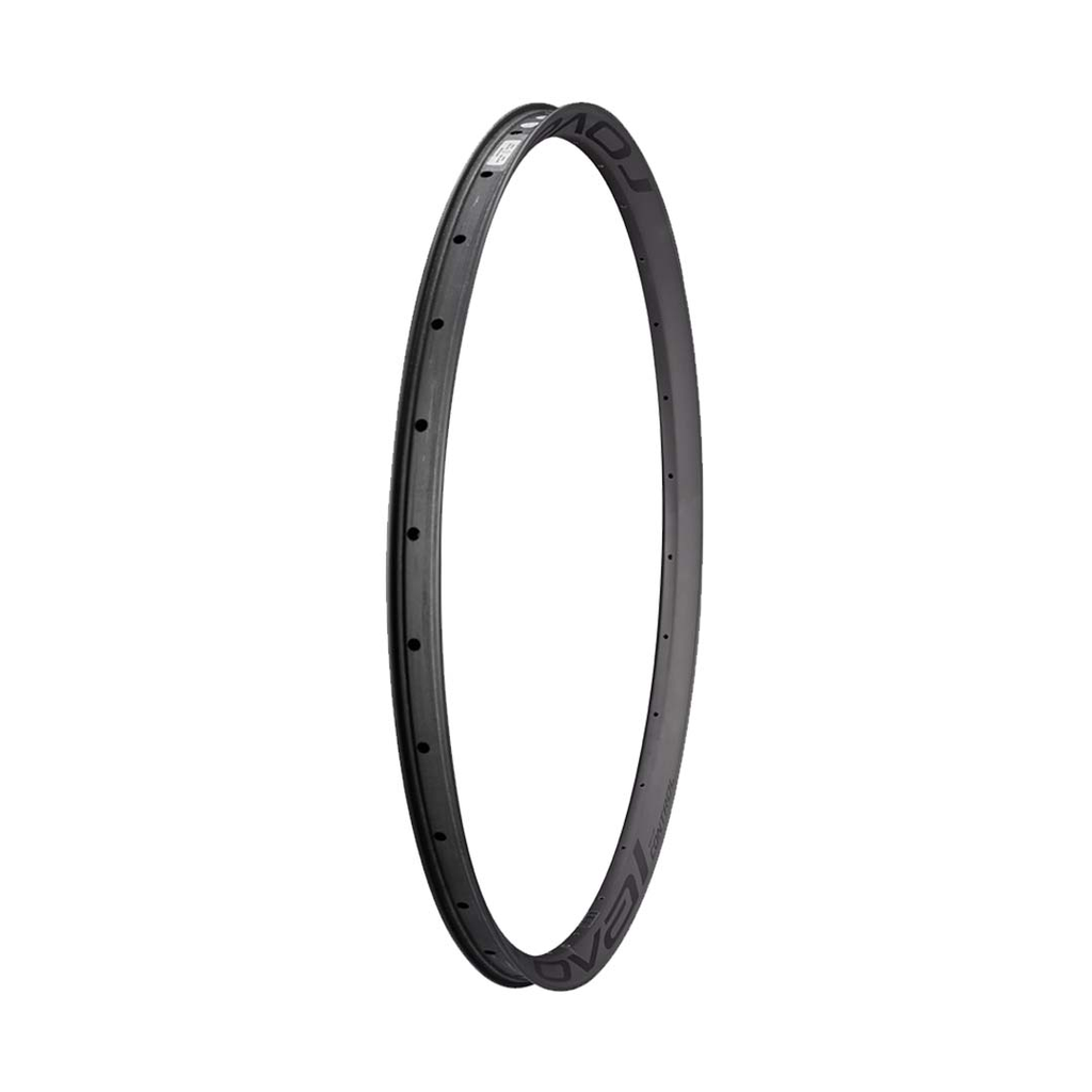 RIM SPZ ROVAL MY22 CONTROL 29 CARBON. FRONT & REAR. 28H. DISC. 29MM INTERNAL (WC033) - SATIN CARBON W/ BLK DECAL