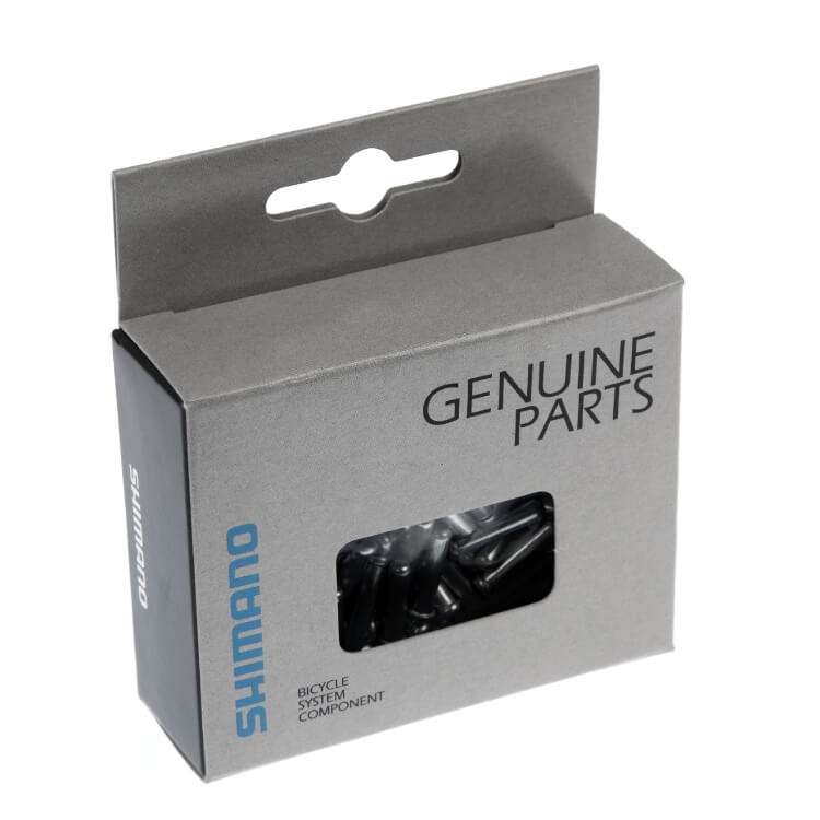 TOPE DE CABLE SHIMANO 100 PIEZAS EMPAQUE INDIVIDUAL. ALUMINIO SIL