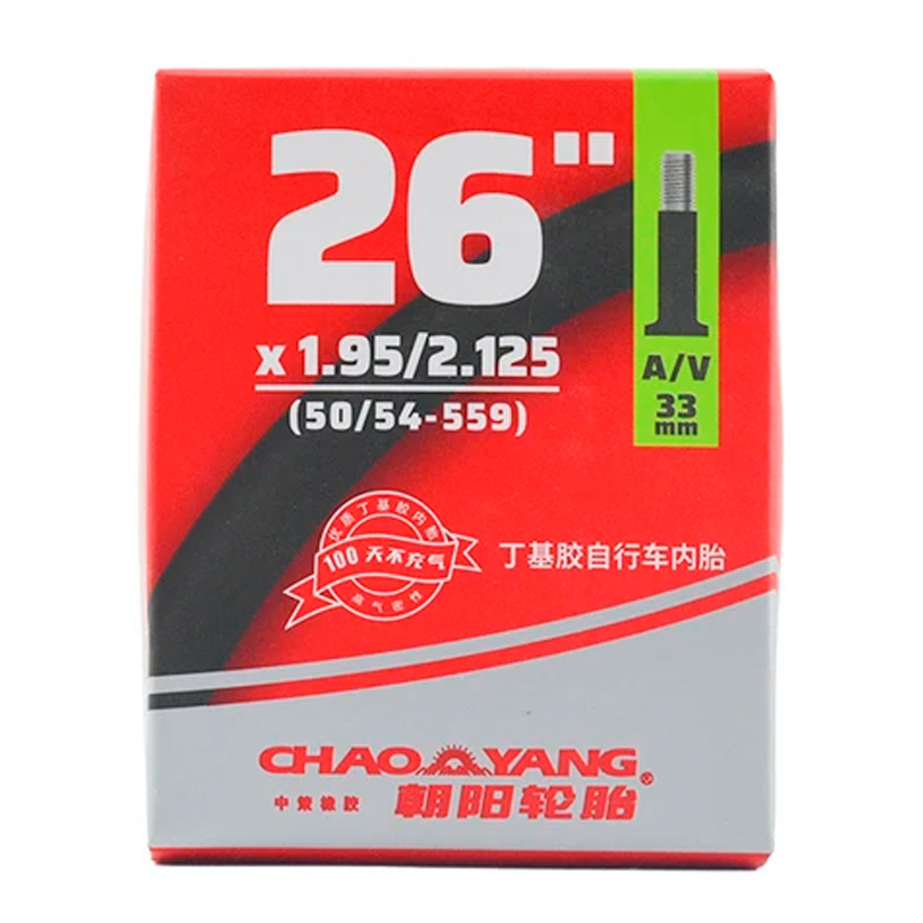 TRIPA CHAOYANG AV BUTYL 48MM26X2.125 BLK