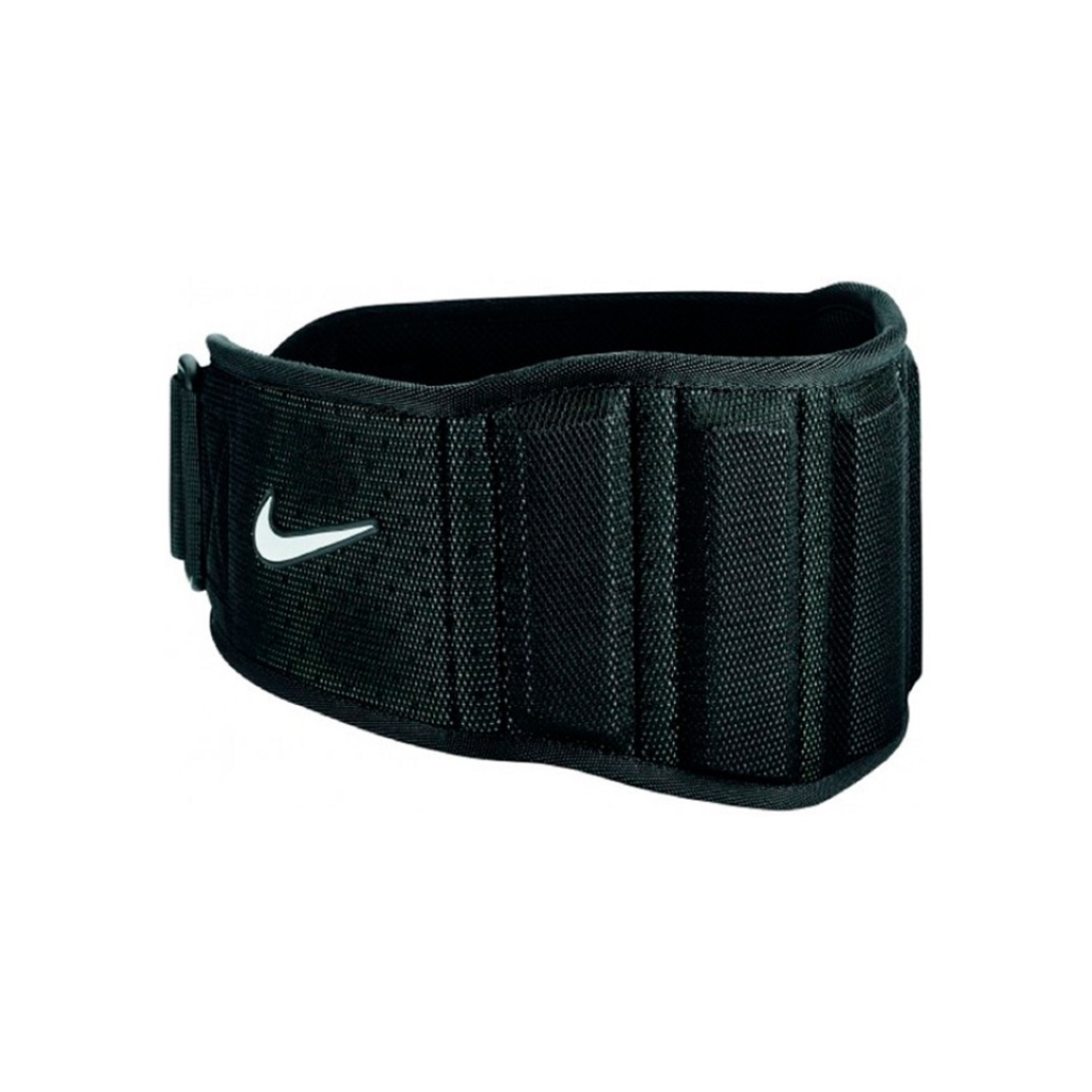 CINTURON NIKE STRUCTURED TRAINING BELT TRAINNING BLK/BLK/WHT