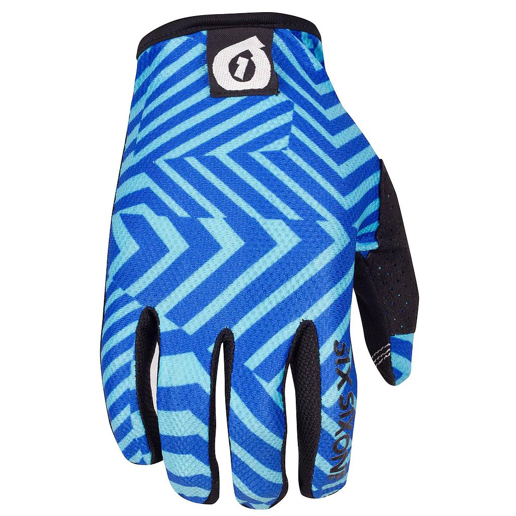 GUANTE LARGO SIXSIXONE COMP GLOVE DAZZLE BLU/BLK