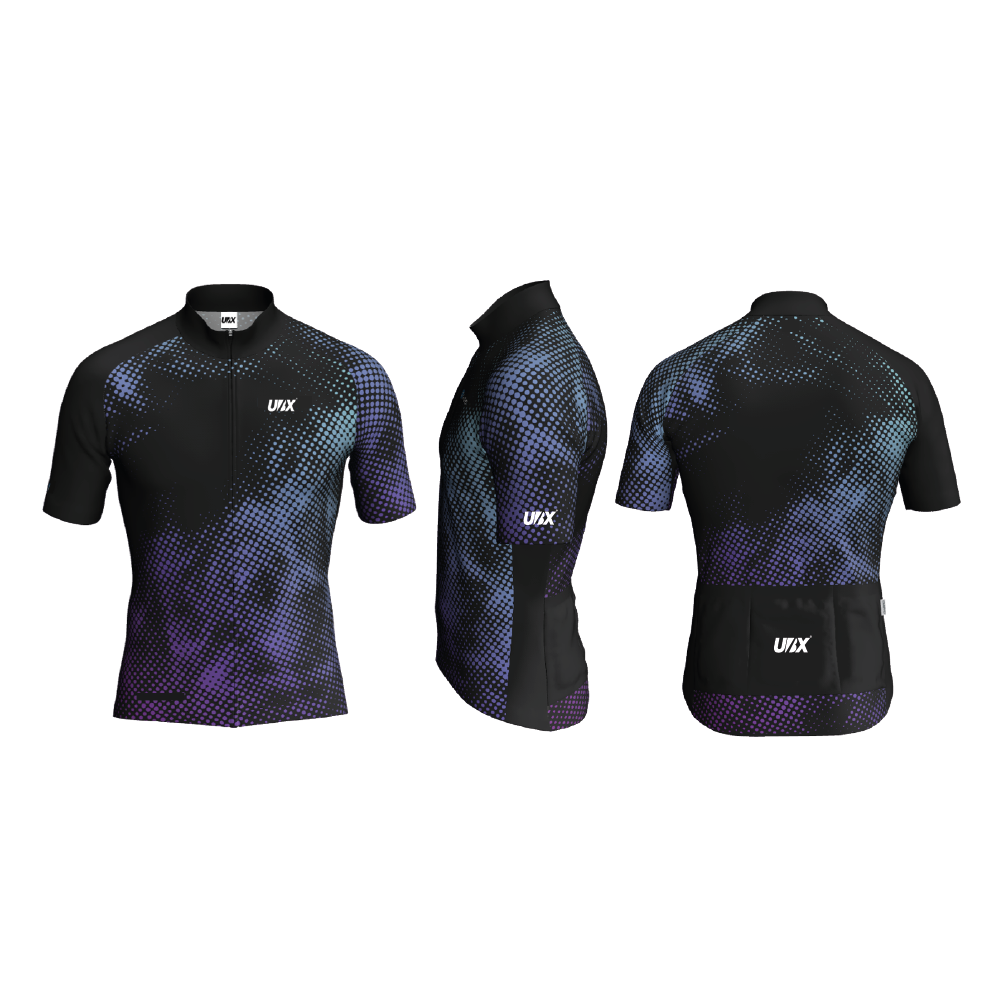 MAILLOT UBX CYCLING 2020 BLK/BLU