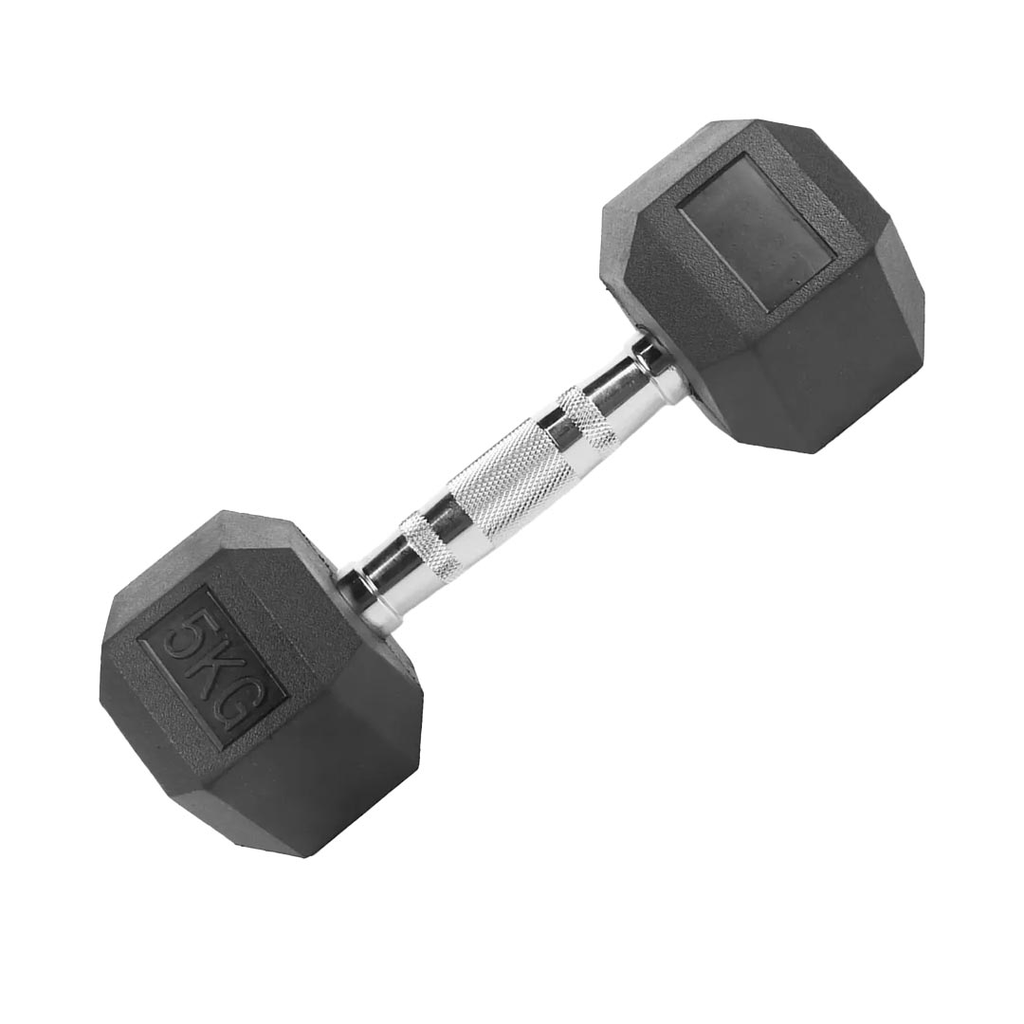 MANCUERNA KIMBOW HEXAGONAL 5KG BLK