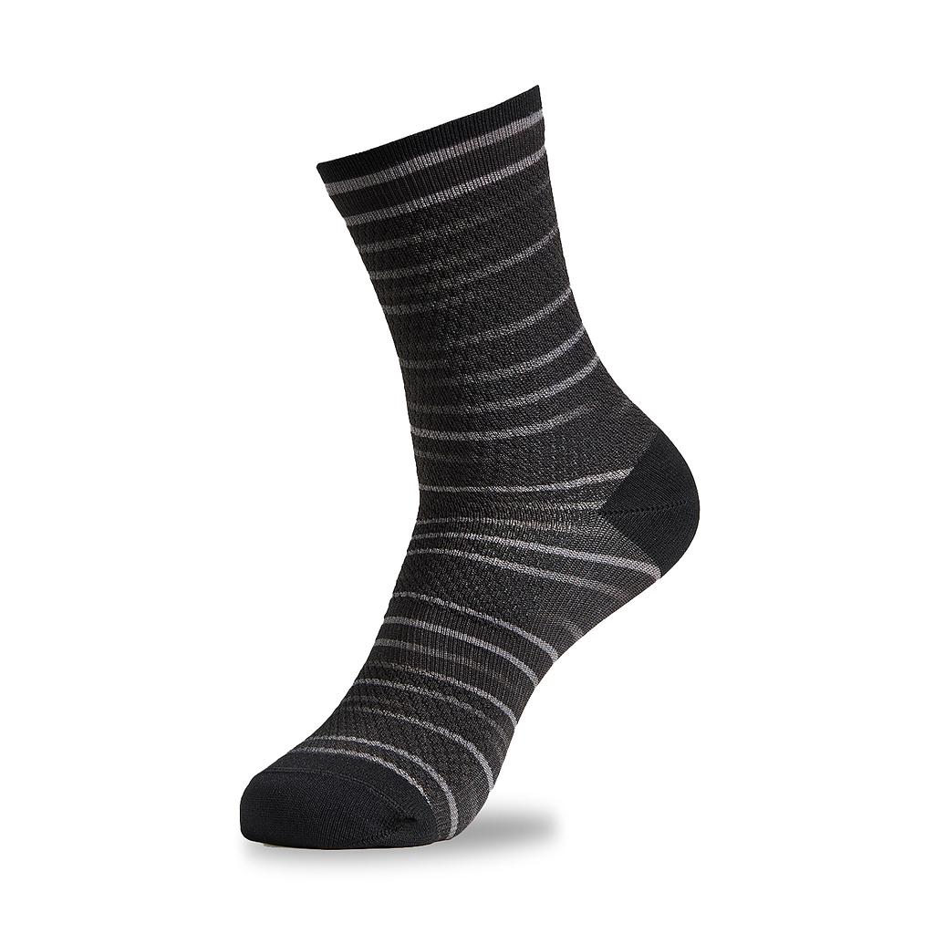 MEDIAS SPZ SOFT AIR MID SOCK BLK/MIRAGE