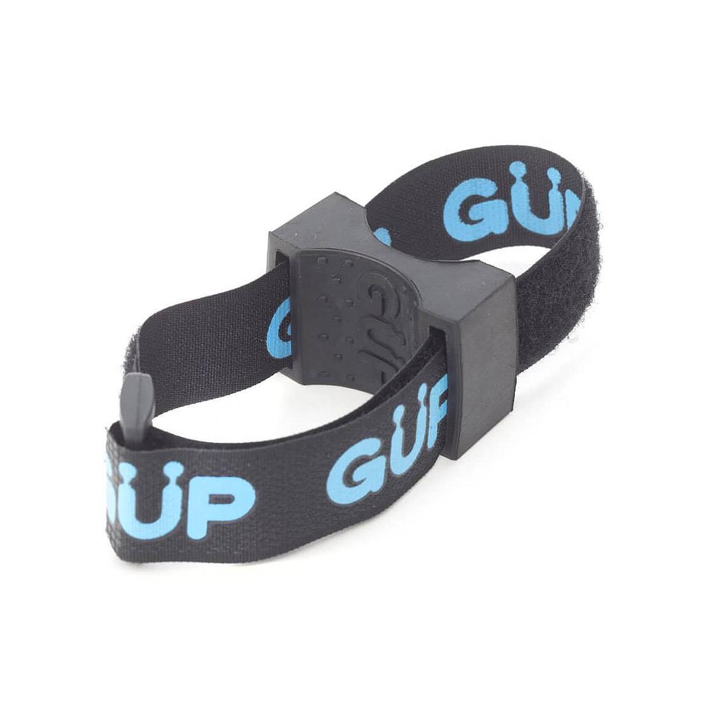 SOPORTE GUP VELCRO/SILICON P/INFLADOR CICLOCOMPUTADOR BLK
