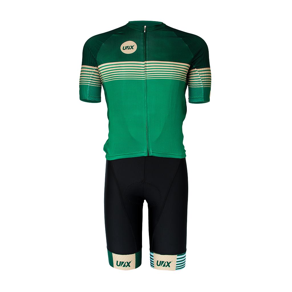 UNIFORME CICLISMO UBX CYCLING 2021,1 GREEN/GRAY