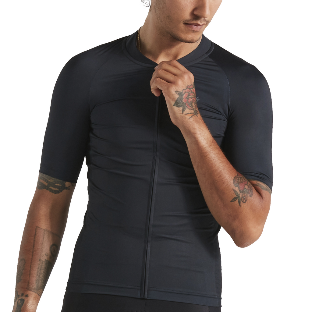 MAILLOT SPZ SL SOLID JERSEY SS BLK