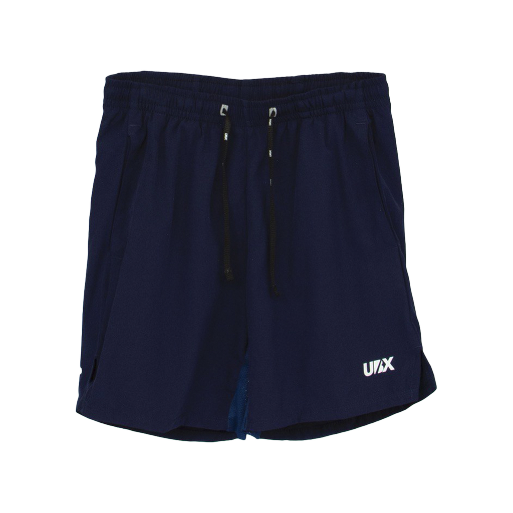 SHORT UBX FITNESS CON LICRA BLUE