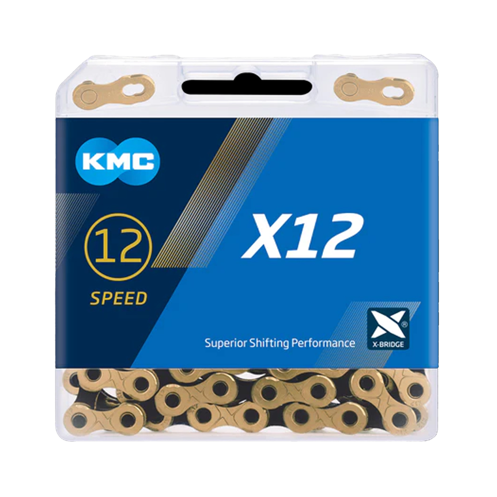 CADENA KMC X12 12s TI-N 126L GLD MONTANA RUTA GOLD