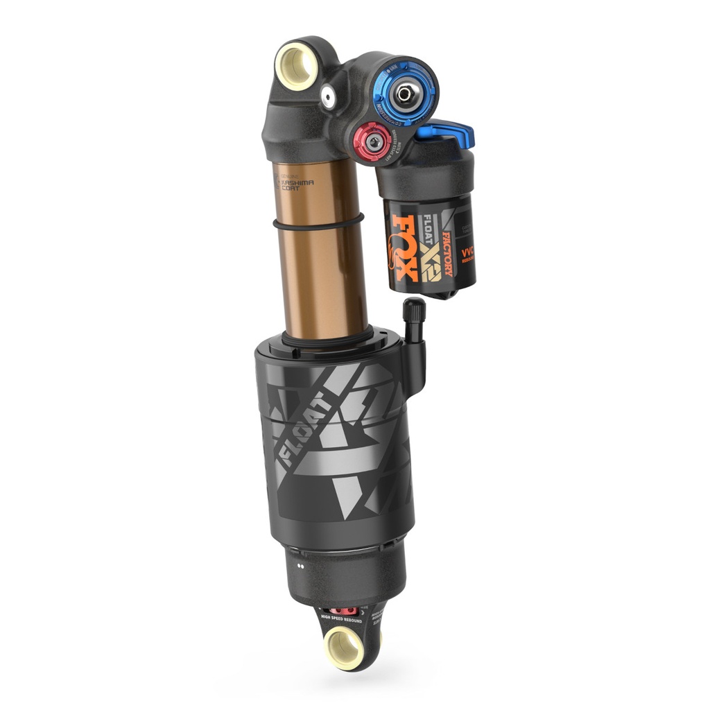 AMORTIGUADOR FOX FLOAT X2, FACTORY, 210X55MM BLK/LTSIL/BLK