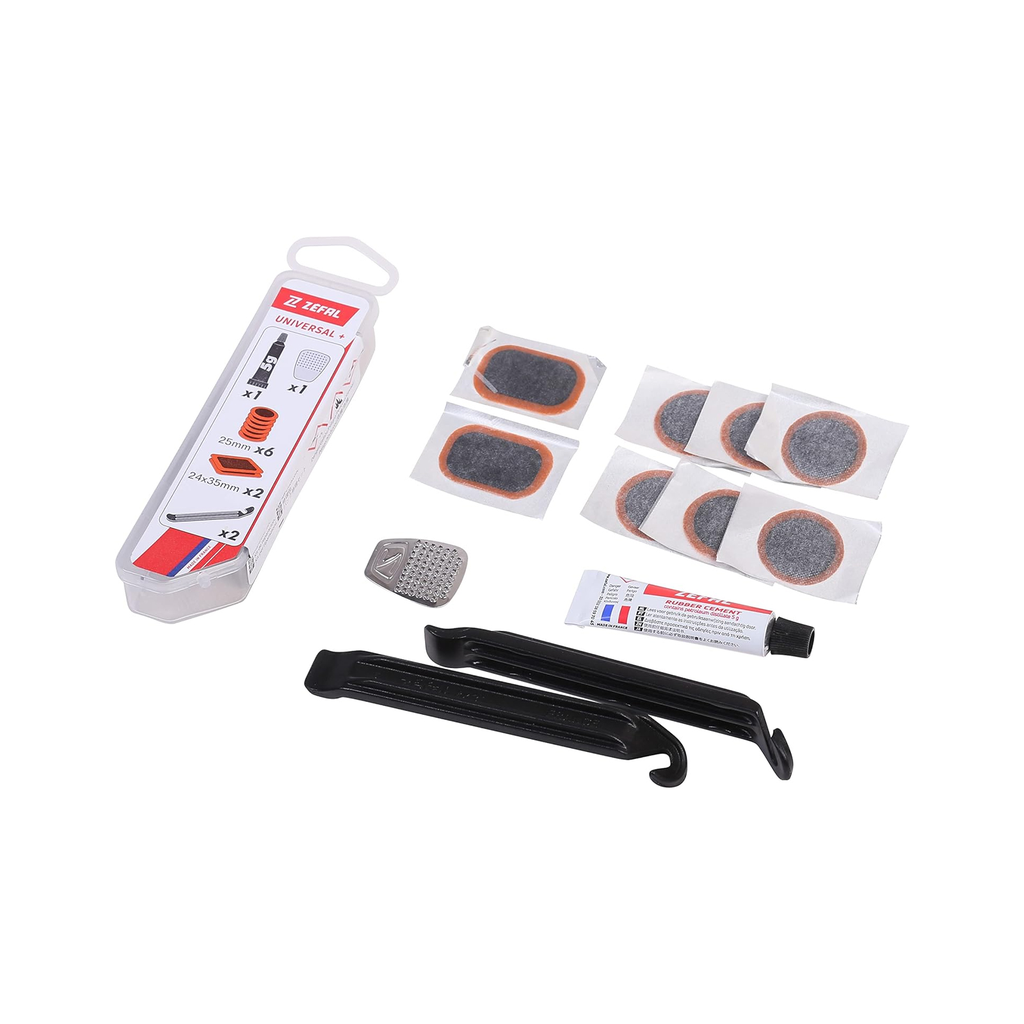 KIT ZEFAL PATCH UNIVERSAL /LEVERS HANGING BLK/SIL