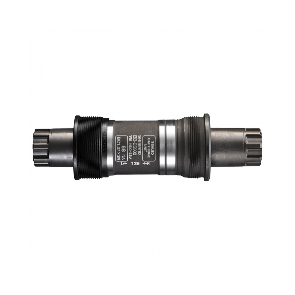 EJE CENTRAL SHIMANO BB-ES300 SELLADO ESTRIADO BB-ES300 113MM BSA 68MM OCTALINK NO INCLUYE TORNILLOS EMPAQUE INDIVIDUAL