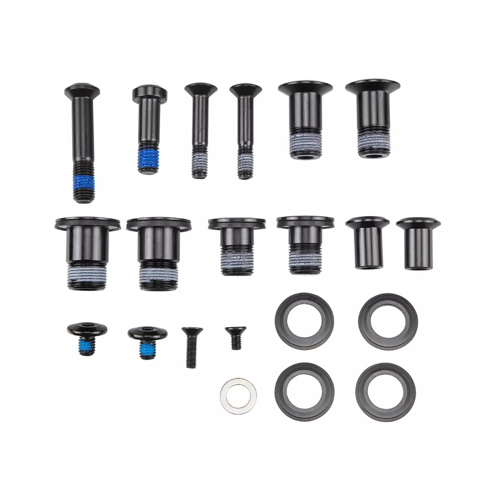 KIT SPZ BLT KIT, MY21 SJ, ALLOY FRAME, SUSPENSION PIVOT BOLT KIT (W/PIVOT SPACERS) BLK