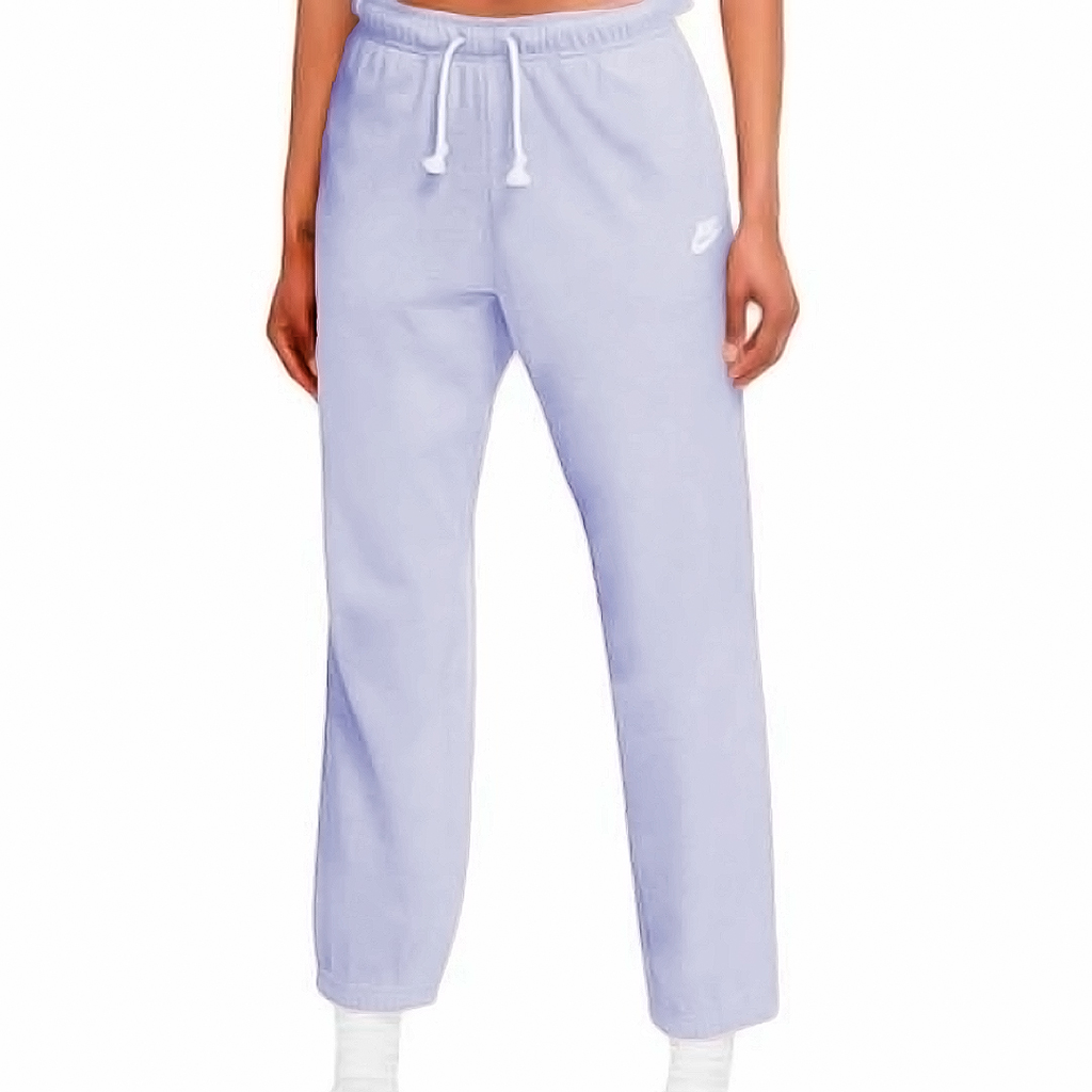 PANTALON NIKE W NSW GYM VNTG EASY FZ PANT TRAINNING PURPLE/WHITE
