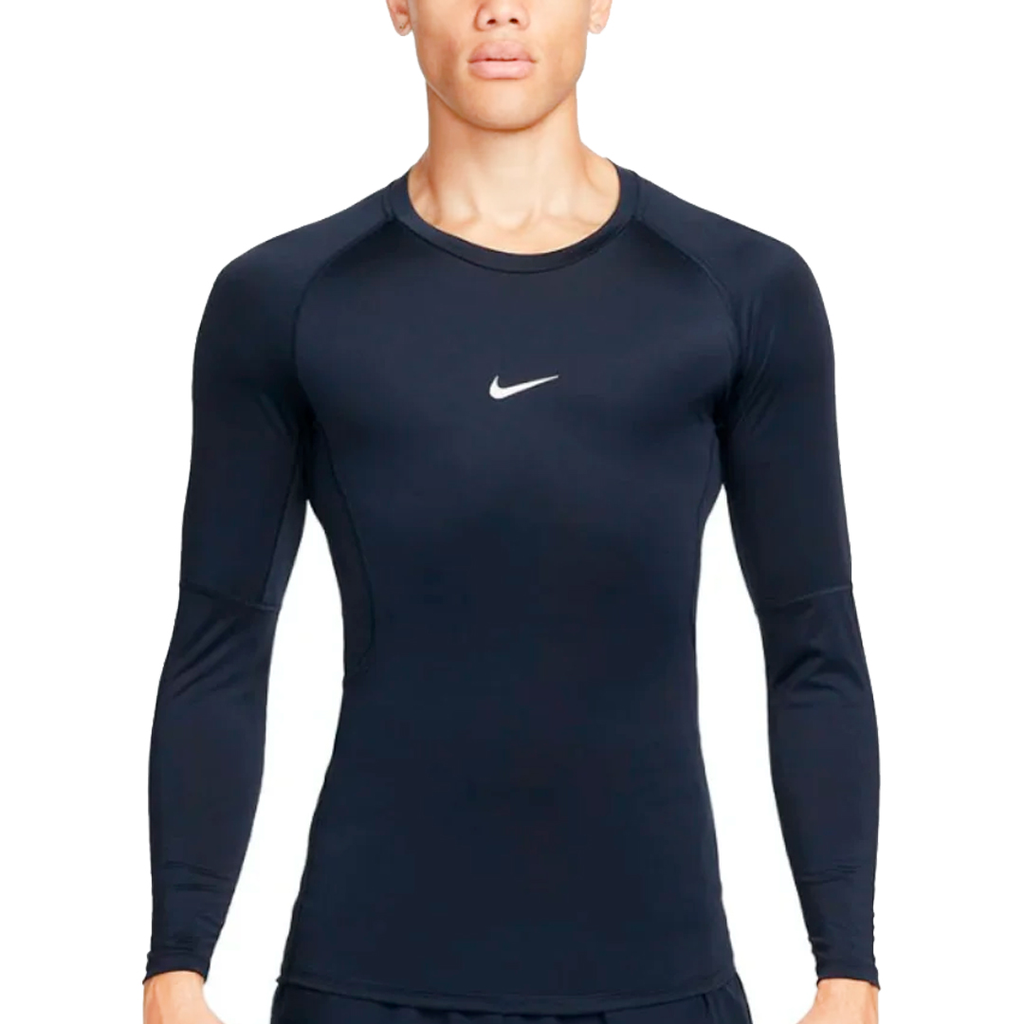CHEMISE NIKE M NP DF TIGHT TOP LS TRAINNING BLACK