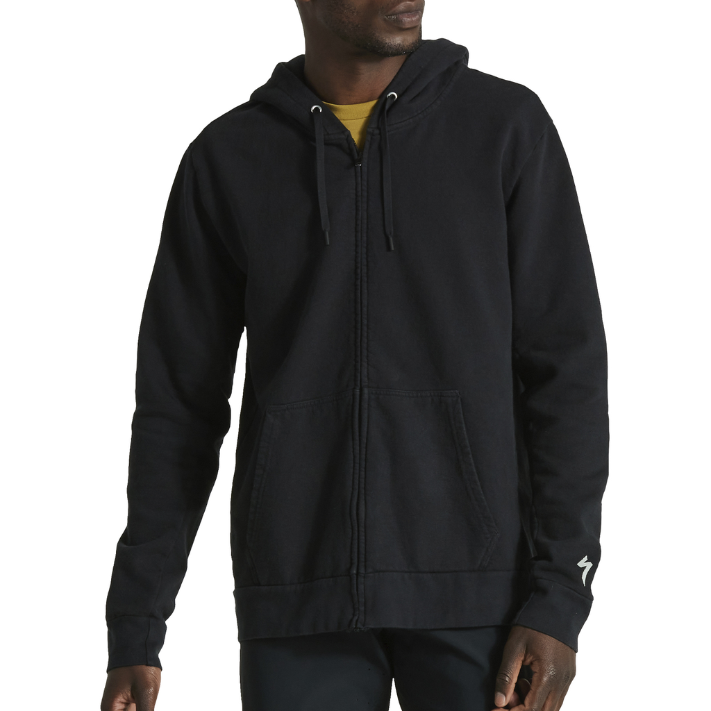HODDIE SPZ LEGACY ZIP-UP HOODIE C BLK