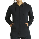 HODDIE SPZ LEGACY ZIP-UP D WMN BLK
