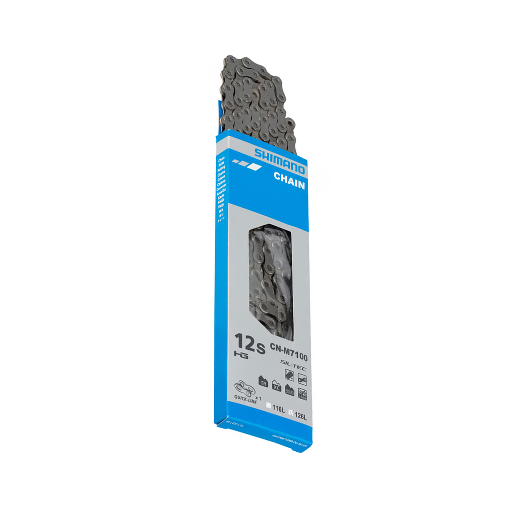 CADENA SHIMANO M7100 SILVER