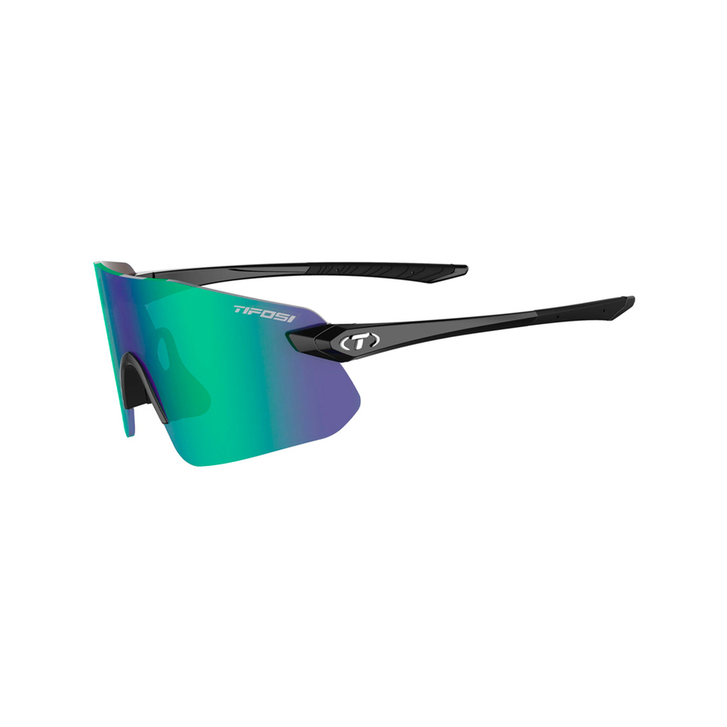 LENTE TIFOSI VOGEL SL GLOSS BLACK SMOKE GREEN MIRROR