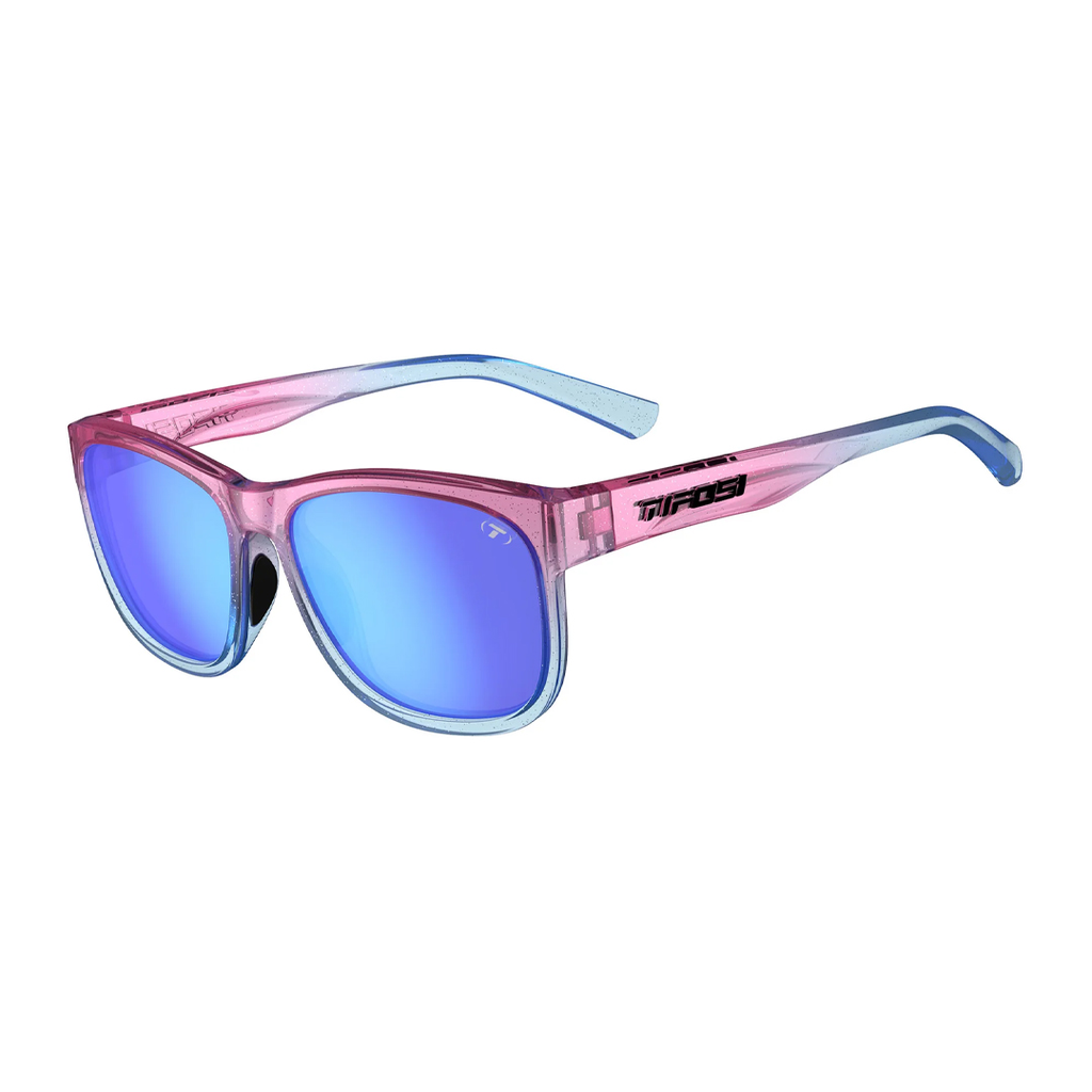 LENTE TRAINNING TIFOSI SWANK XL, COTTON CANDY SWIRL (LIMITED EDITION 2024) SKY BLUE MIRROR SINGLE LENS