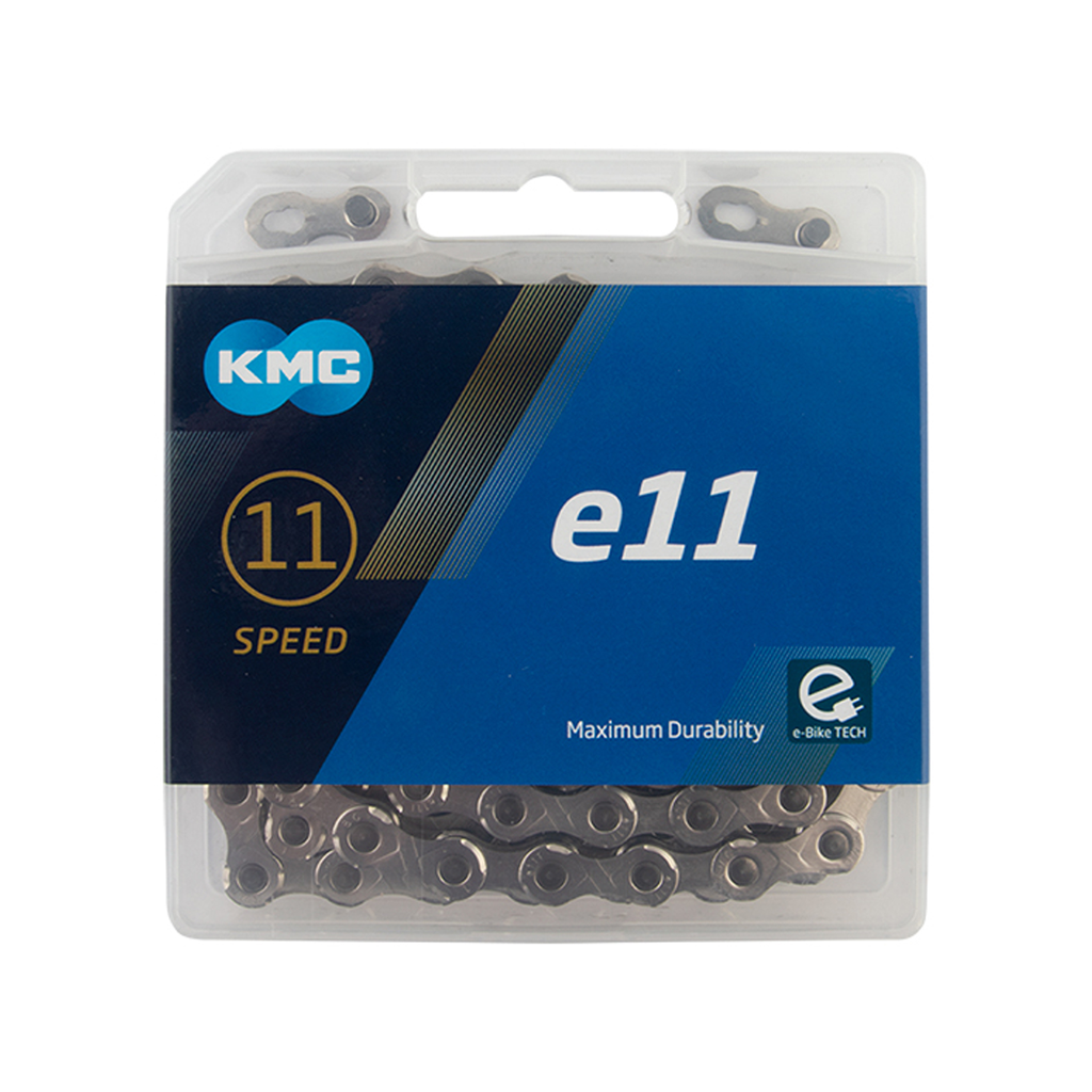 CADENA KMC E11 11S SL 126L F/EBIKE SIL