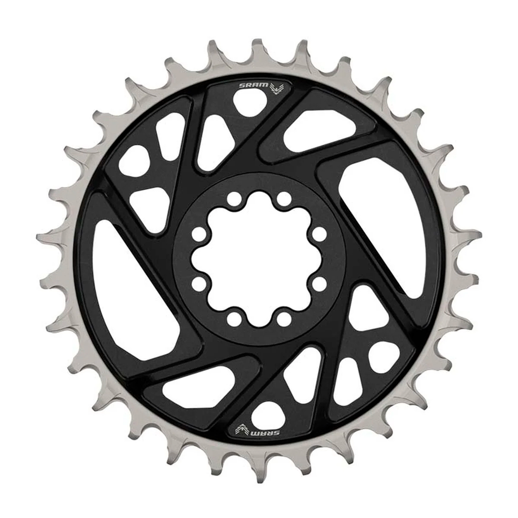 PLATO SPZ CHAIN RING T-TYPE 36T DIRECT MOUNT 3MM OFFSET EAGLE  BLACK