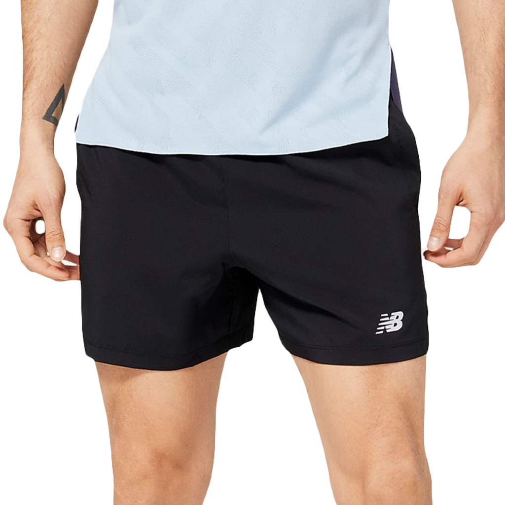 SHORT NEW BALANCE ACCELERATE 5 PULGADAS RUNNING BLACK