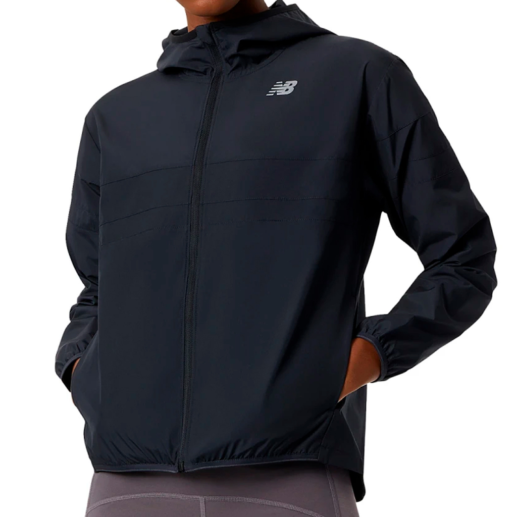 CHAQUETA NEW BALANCE ACCELERATE TIGHT RUNNING BLACK
