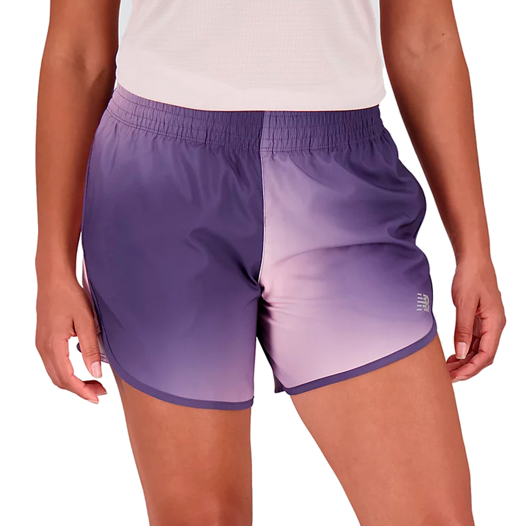 SHORT NEW BALANCE ACCELERATE PRINTED 5 PULGADAS RUNNING PURPLE