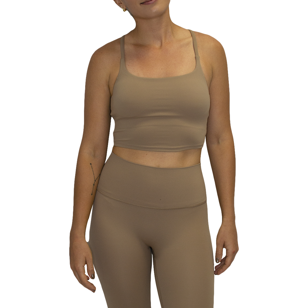 SET UBX FITNESS 2024 LEGGING-BRA BEIGE