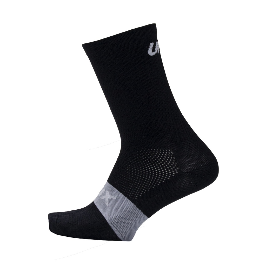 MEDIAS UBX CYCLING SOLIDO NEGRO