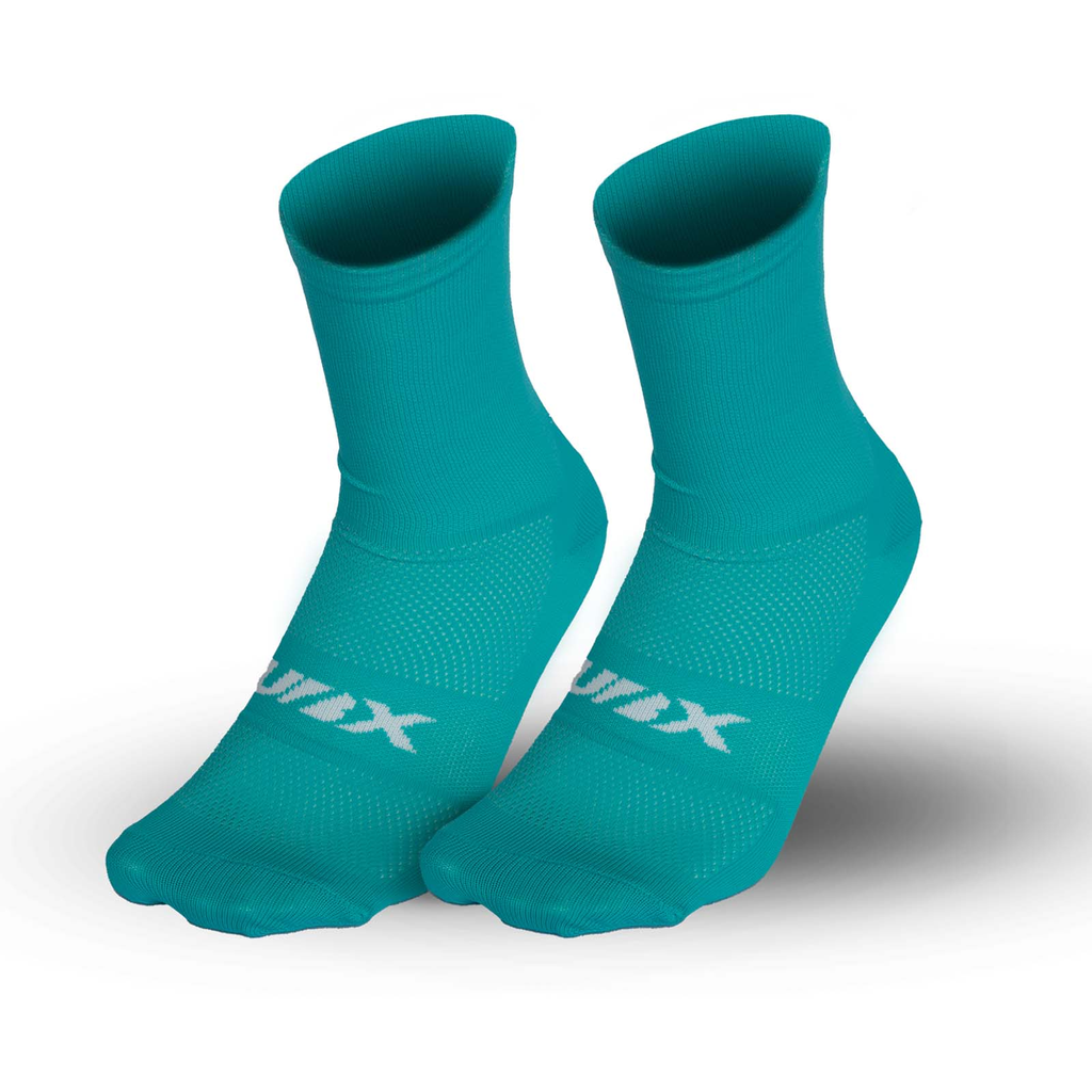 MEDIAS UBX CYCLING SOLIDO AQUA MARINA