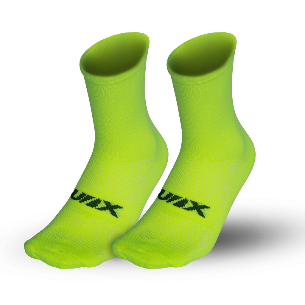 MEDIAS UBX CYCLING SOLIDO VERDE NEON