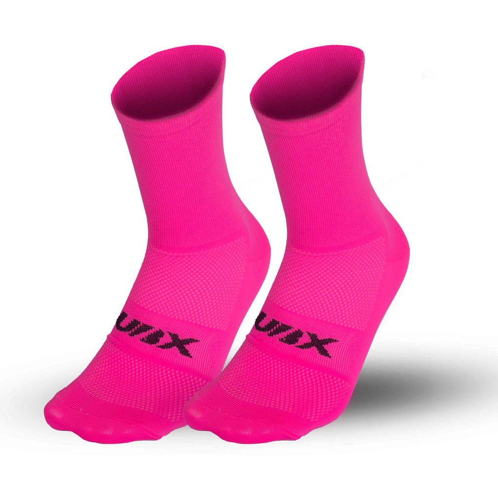 MEDIAS UBX CYCLING SOLIDO FUCSIA