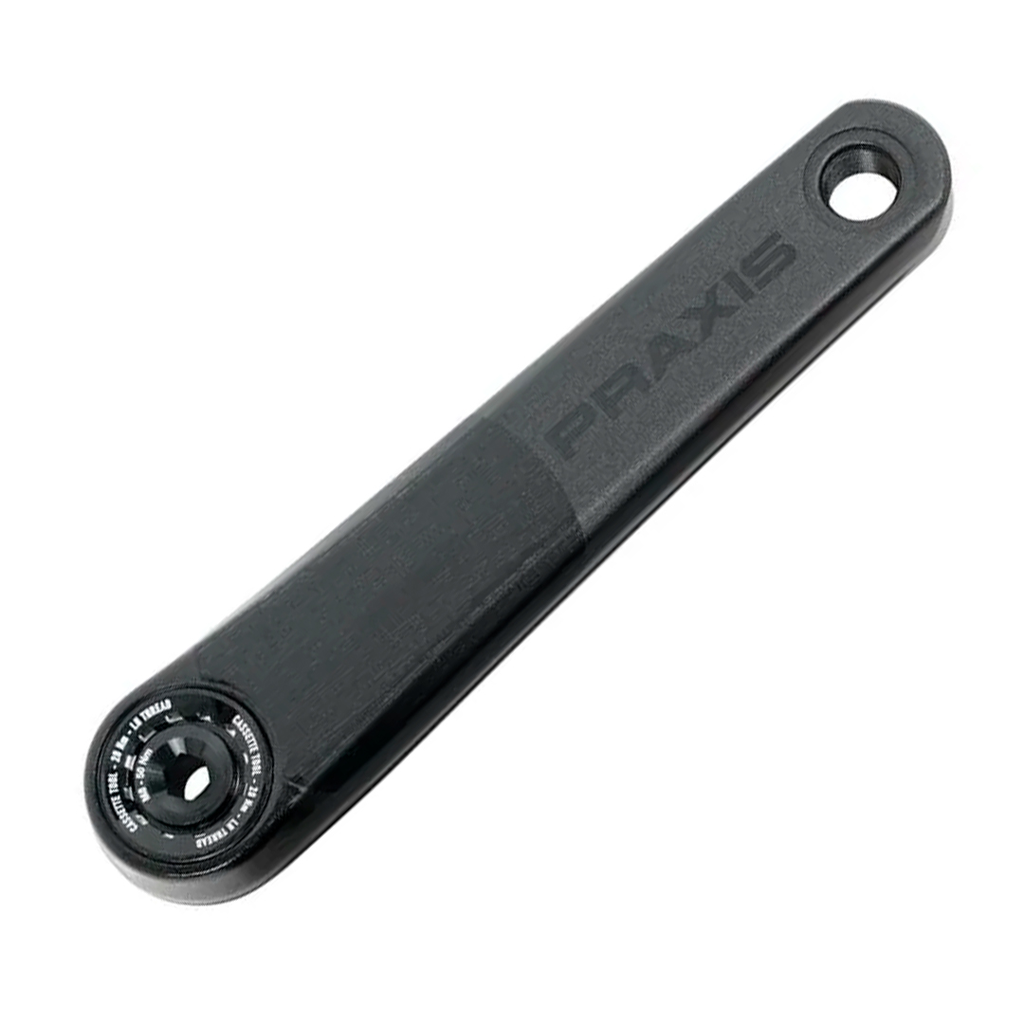 MANIVELA SPZ CRK TURBO, SL 1.1, MOUNTAIN, 165MM, L+R ARMS, ALLOY, PRAXIS GRY