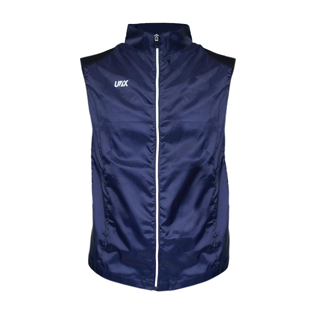 CHALECO UBX CYCLING ROMPEVIENTO BLUE