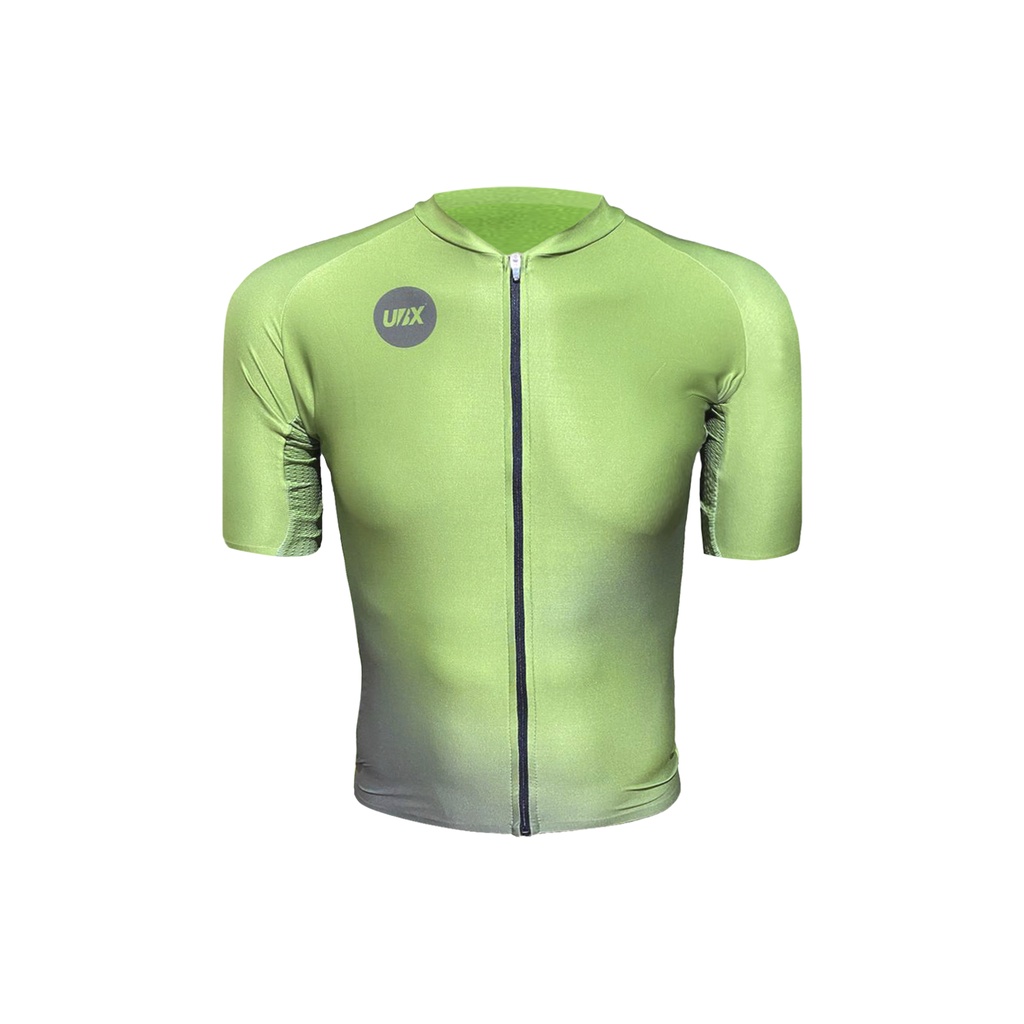 MAILLOT UBX CYCLING LIQUID GRADIENT GREEN