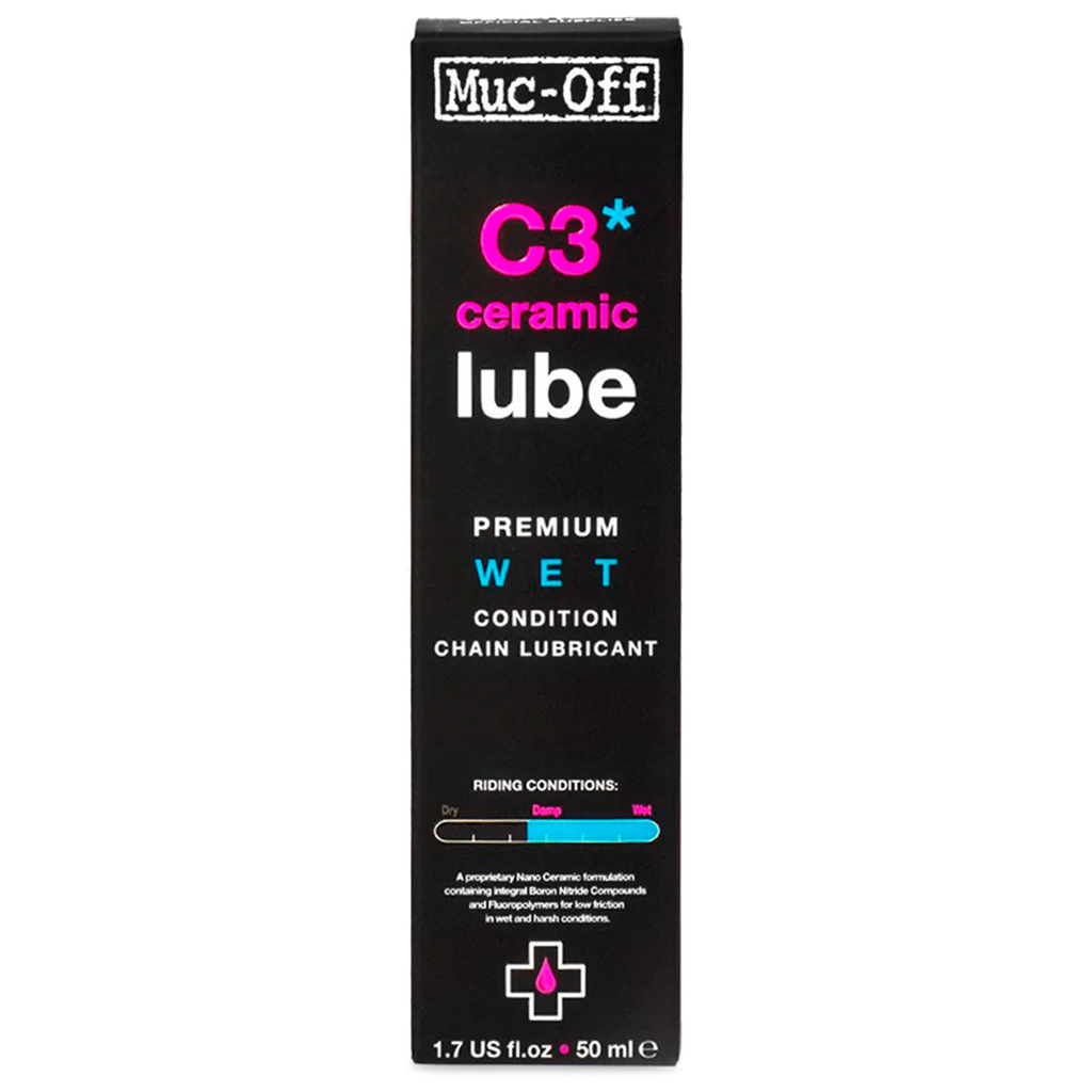 LUBRICANTE MUC-OFF C3 CERAMIC WET LUBRICANT 50ML