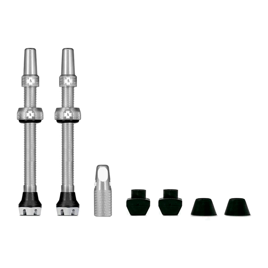 VALVULA MUC-OFF TUBELESS VALVE 60MM SIL SILVER