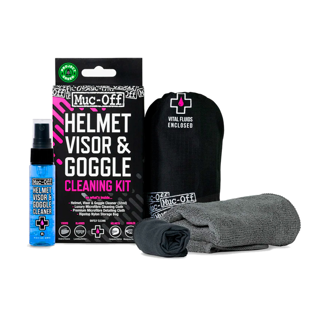 KIT MUC-OFF VISOR, ENT AND GOOGLEUC-OFF CLEANING